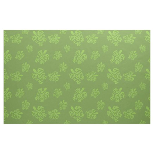 Turtle Blue Pattern Stof (Fat Quarter)