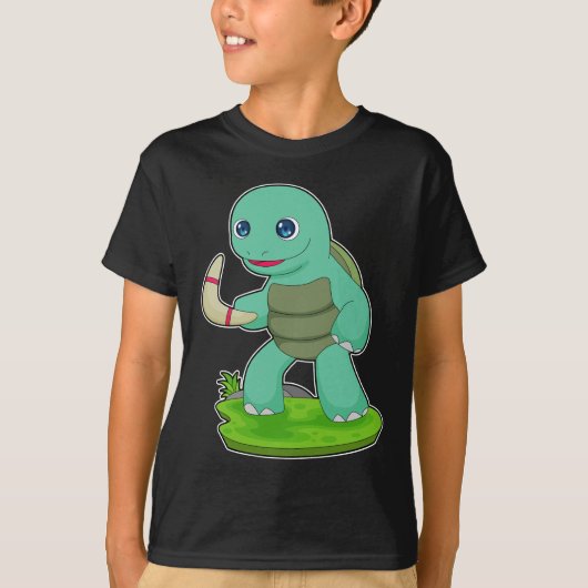 Turtle Boomerang T-shirt (Voorkant)