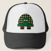 Turtle Cartoon Art Trucker Pet (Voorkant)
