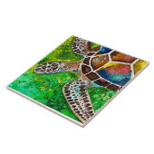 Turtle Ceramic Tegel Tegeltje (Zijkant)