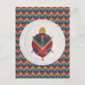 Turtle Chevron Briefkaart (Voorkant)