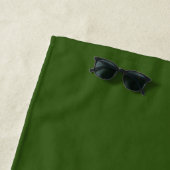 Turtle Chillaxing Design - Strandhanddoek Strandlaken (In situ)