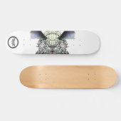 Turtle Chimera in pastelkleuren Persoonlijk Skateboard (Horizontaal)