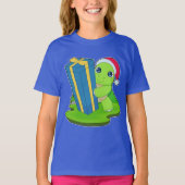 Turtle Christmas Package T-shirt (Voorkant)