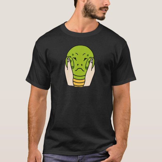 Turtle Chubby Cheeks Grappig huisdier T-shirt (Voorkant)