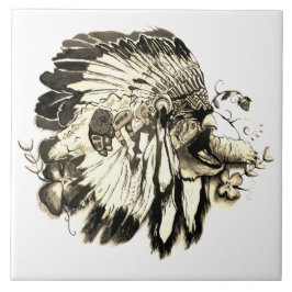 Turtle Clan – Native American Fine Art Tegeltje