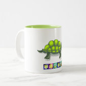 Turtle Coffee-Mok Tweekleurige Koffiemok (Voorkant links)