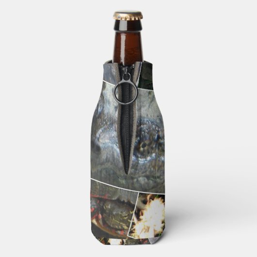 Turtle Collage Flesjeskoeler (Fles Achterkant)