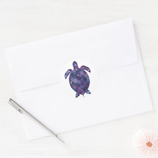 Turtle Constellation Sticker (Envelop)