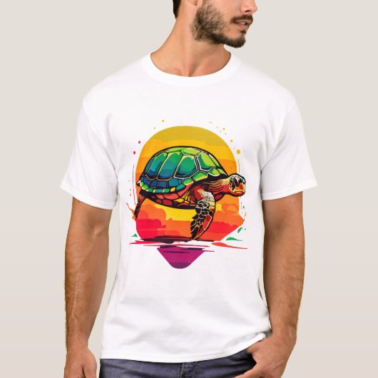 Turtle Copy Copy Copy T-shirt (Voorkant)