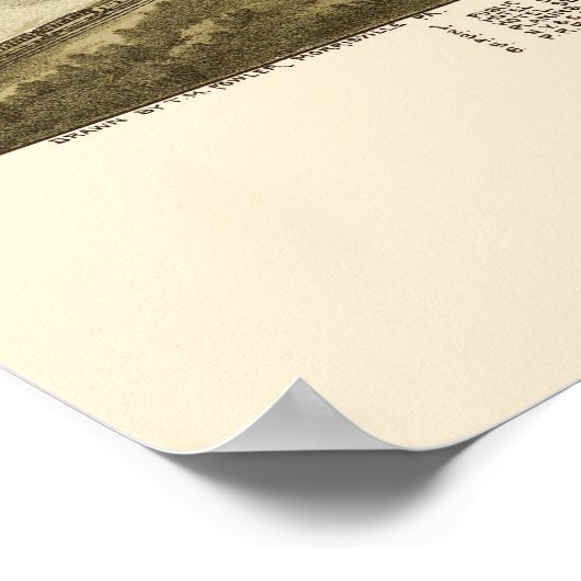 Turtle Creek, PA Panoramic Map - 1897 Poster (Hoek)