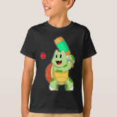 Turtle Cricket bat T-shirt (Voorkant)