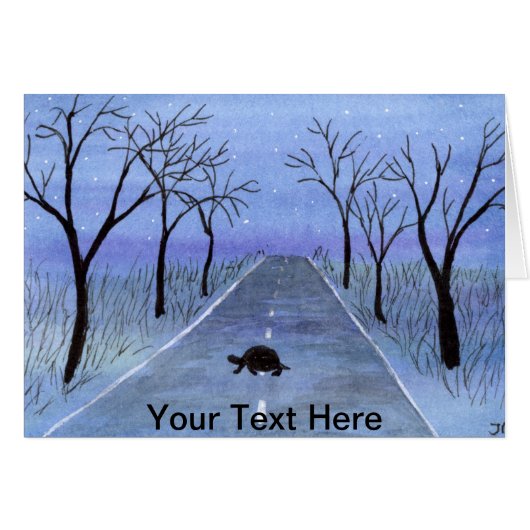 Turtle Crossing (Voorkant Horizontaal)