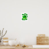 Turtle Cute Poster (Keuken)