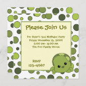 Turtle Cutie Kaart (Voorkant / Achterkant)