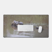 Turtle Desk Mat (Keyboard & Muis)