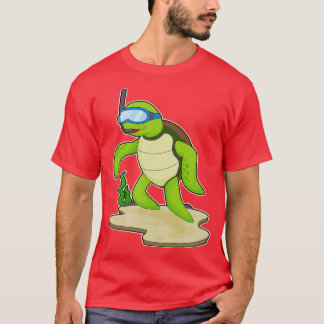 Turtle Diver Snorkel T-shirt