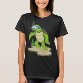 Turtle Diver Snorkel T-shirt (Voorkant)