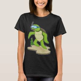 Turtle Diver Snorkel T-shirt