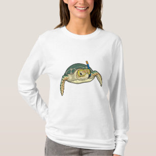 Turtle Diver Snorkel T-shirt
