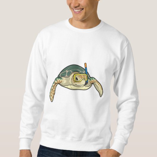Turtle Diver Snorkel Trui (Voorkant)