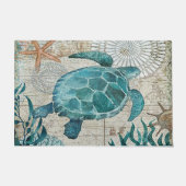 Turtle Doormat, Welkom Deurmat Welkom Mat Porch (Voorkant)