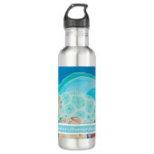 Turtle Dot Calm Hydrate Waterfles (Voorkant)