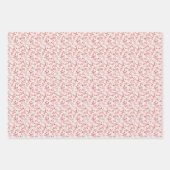 Turtle Dove Gift Wrap, Flat Sheet Set van 3 Inpakpapier Vel (Voorkant 2)