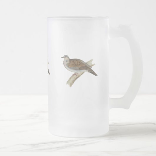 Turtle Dove Matglas Bierpul (Rechts)