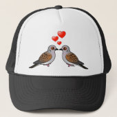 Turtle Doves in Love Trucker Pet (Voorkant)