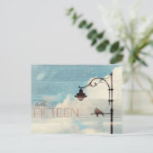 Turtle Doves - liefde en trouw Briefkaart (Staand voorkant)