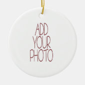 Turtle Doves - liefde en trouw Keramisch Ornament (Voorkant)