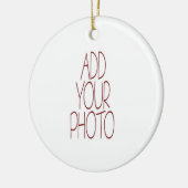 Turtle Doves - liefde en trouw Keramisch Ornament (Links)