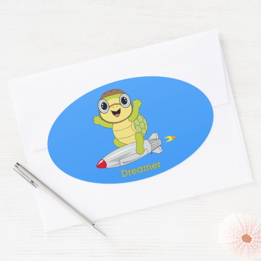 Turtle Dreamer™ Sticker (Envelop)