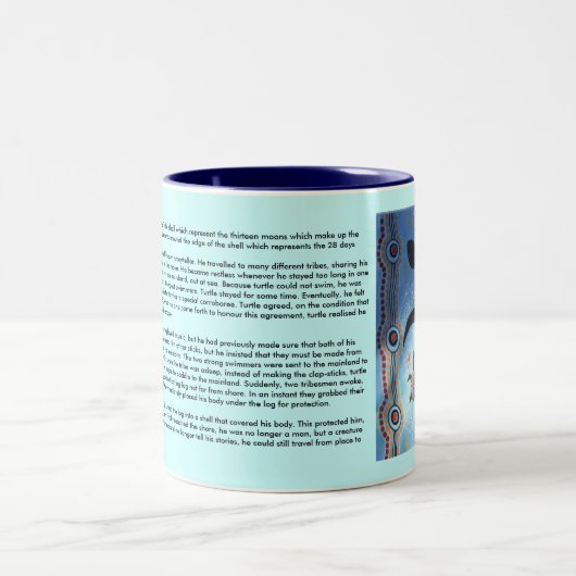 Turtle Dreaming Mok met Dreamtime Story (Center)