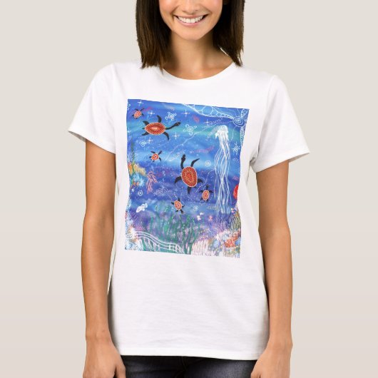 Turtle Dreaming T-shirt (Voorkant)