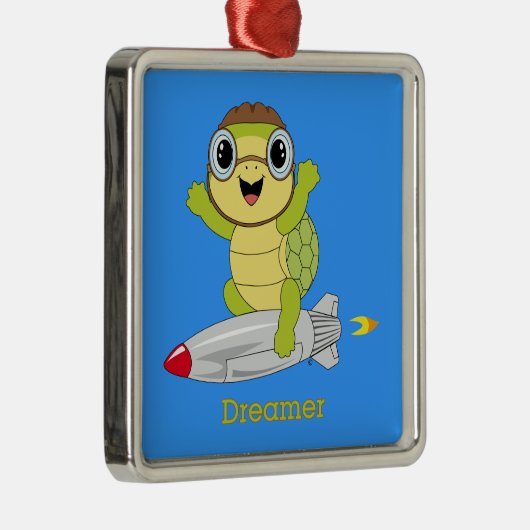 Turtle Dreamweaver™ Ornament (Rechts)