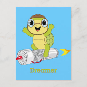 Turtle Dreamweaver™ Post Card Briefkaart