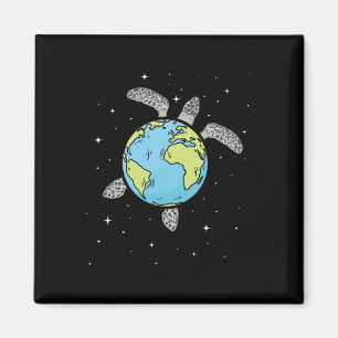 Turtle Earth Zee Turtle Earth Day Turtle Planet Magneet