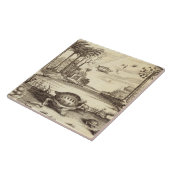 Turtle Eggs Hatching uit China geïllustreerd door Tegeltje (Zijkant)