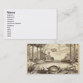 Turtle Eggs Hatching uit China geïllustreerd door Visitekaartje (Voorkant / Achterkant)