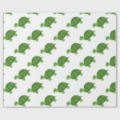 Turtle Emoji Cadeaupapier (Vlak)