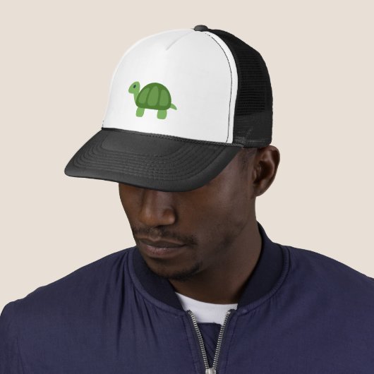 Turtle Emoji Trucker Pet (In situ)