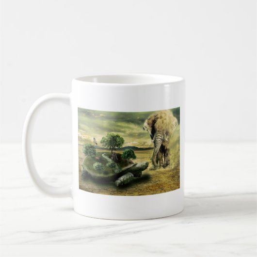 TURTLE EN ELEPHANT KOFFIEMOK (Links)