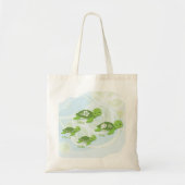 Turtle Family  | CadeauCanvas tas (Voorkant)