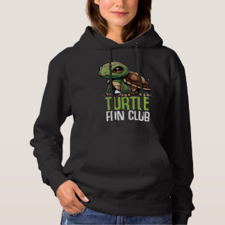 Turtle Fan Club Tortoise Zoo Kids Boys Girls 3 Hoodie