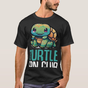 Turtle Fan Club Tortoise Zoo Kinder Jongens Meisje T-shirt