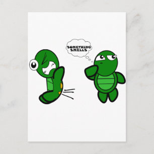 Turtle Fart Briefkaart