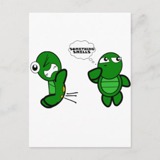 Turtle Fart Briefkaart