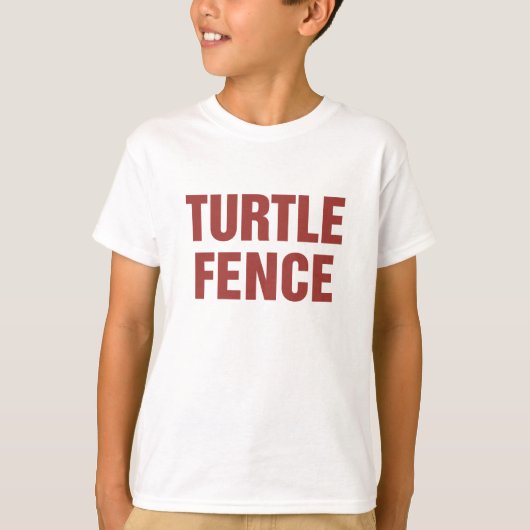 Turtle Fence T-shirt (Voorkant)